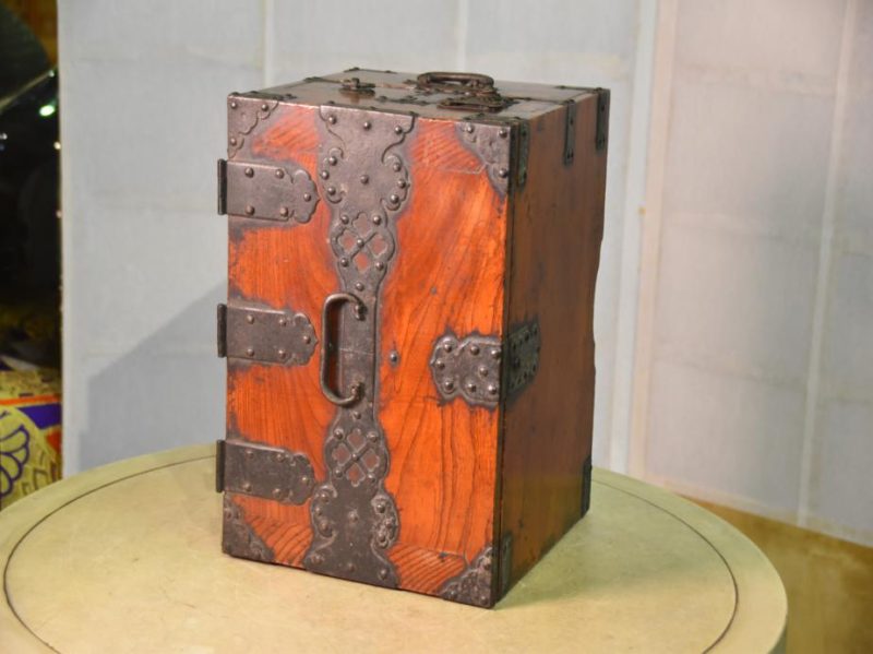 Japanese Antique Writing and Money Collection Box - Image 4
