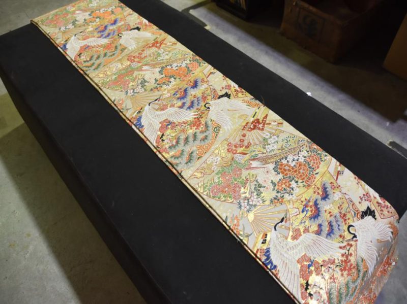 Japanese Silk Brocade Obi - Image 7