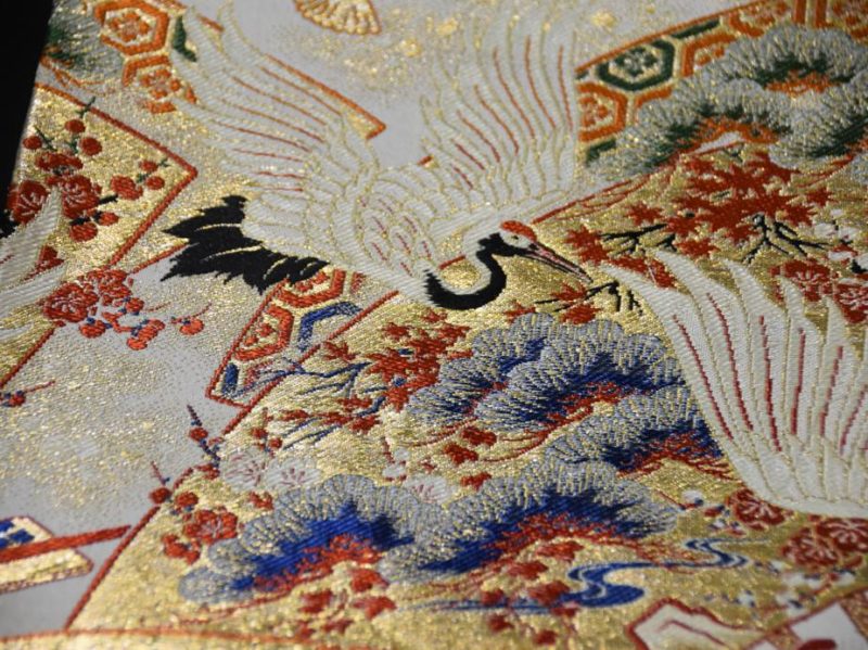 Japanese Silk Brocade Obi - Image 3