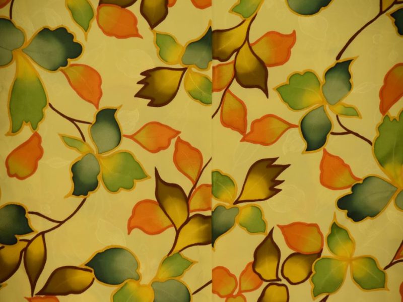 Yellow Vintage Haori - Image 8
