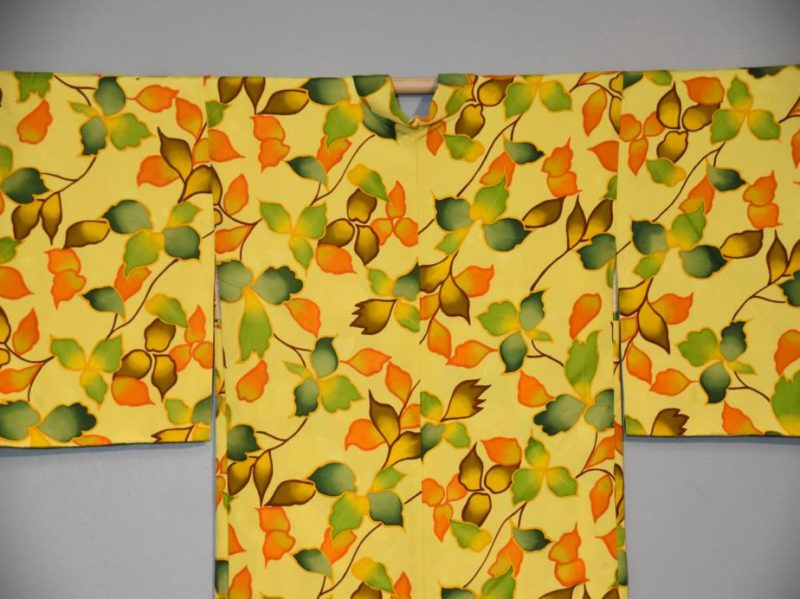 Yellow Vintage Haori - Image 7