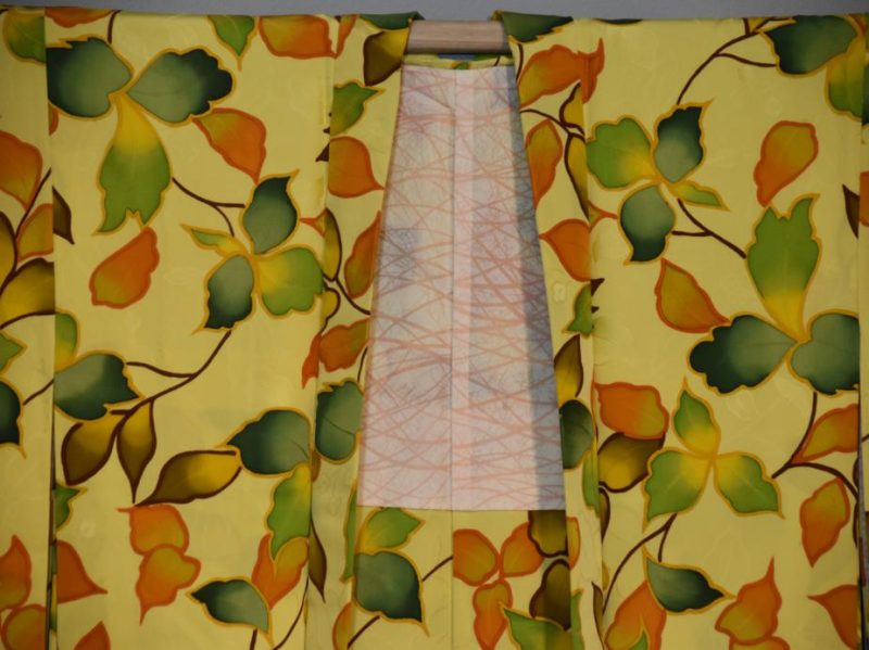 Yellow Vintage Haori - Image 5