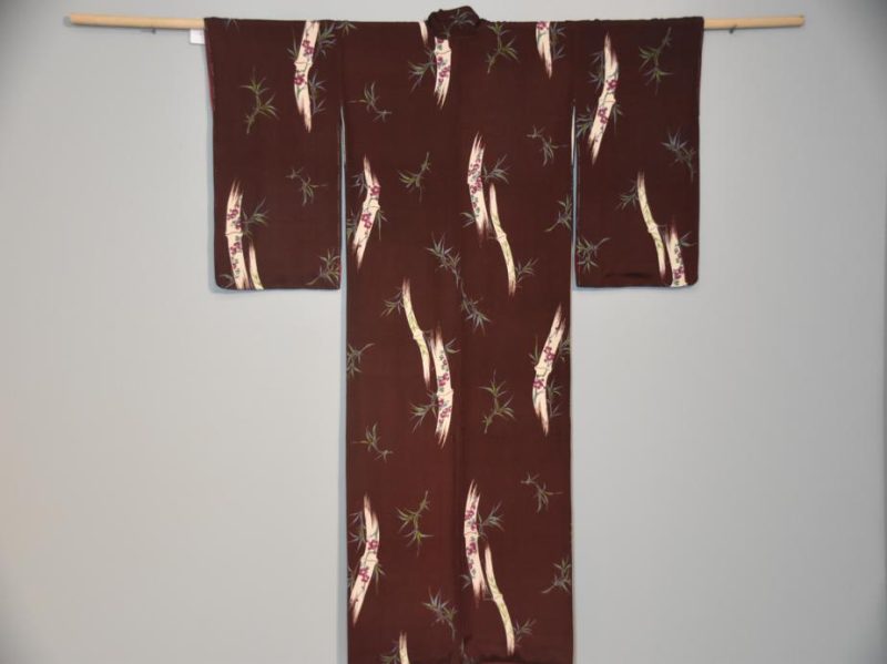 Purple Vintage Japanese Kimono - Image 2