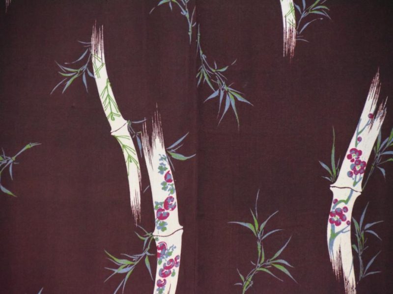 Purple Vintage Japanese Kimono - Image 11