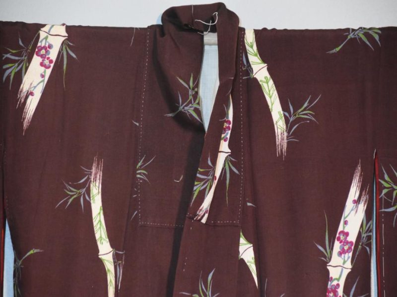 Purple Vintage Japanese Kimono - Image 6