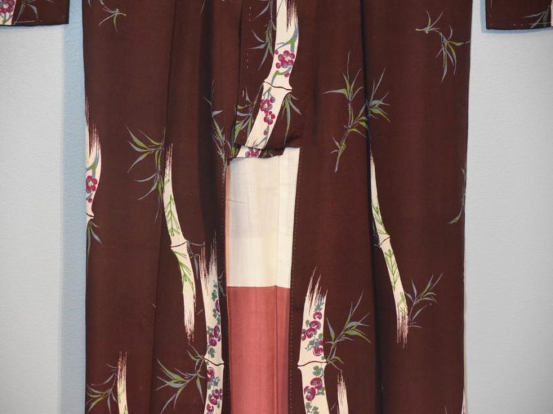Purple Vintage Japanese Kimono - Image 5