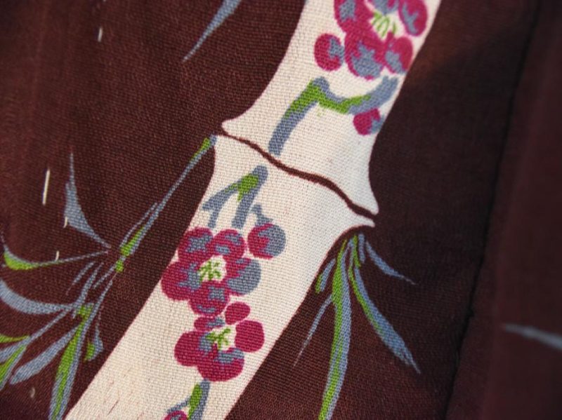 Purple Vintage Japanese Kimono - Image 3