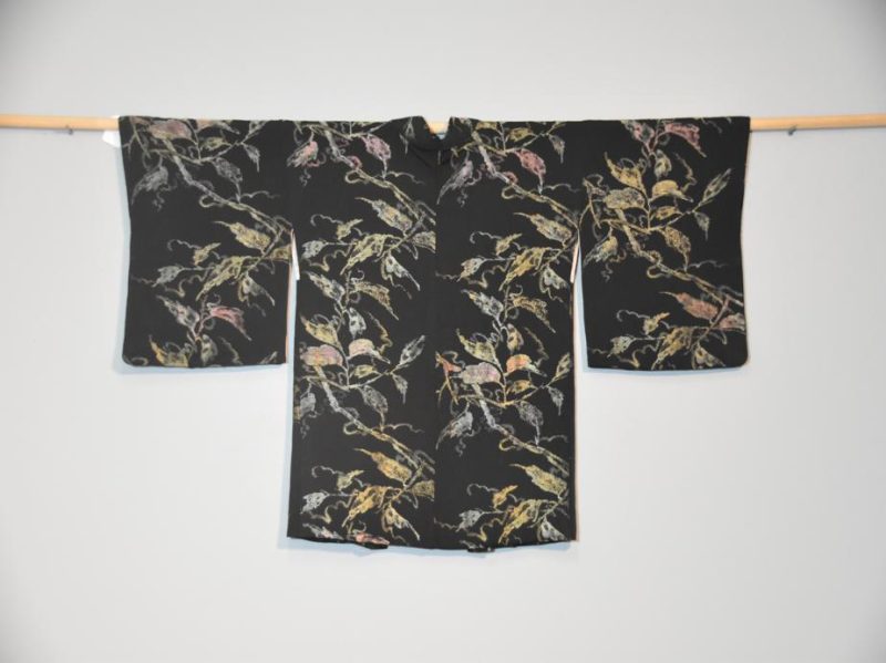 Metallic Thread Woven Silk Haori