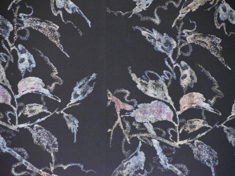 Metallic Thread Woven Silk Haori - Image 10