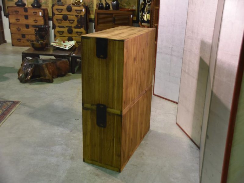 Japanese 5 Drawer Clothing Chest on Chest - Image 5