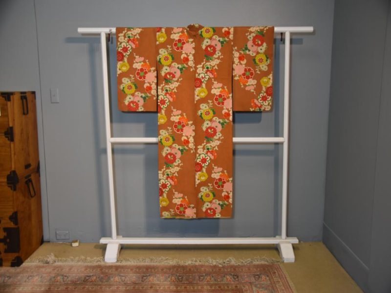 Girl's 1950's Floral Kimono