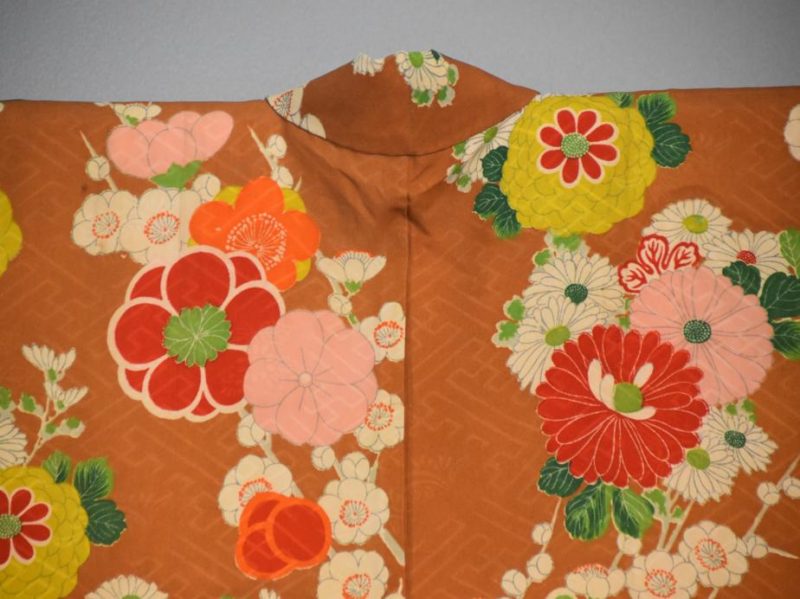 Girl's 1950's Floral Kimono - Image 5