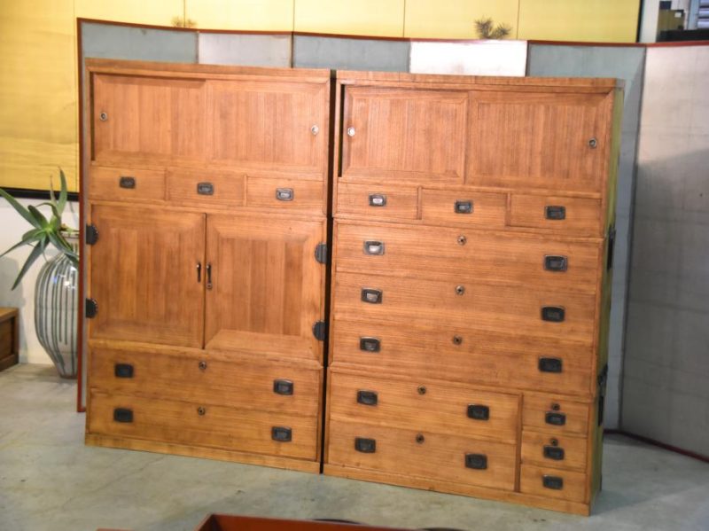 Pair of 1930's Japanese Wedding Chests - Image 2
