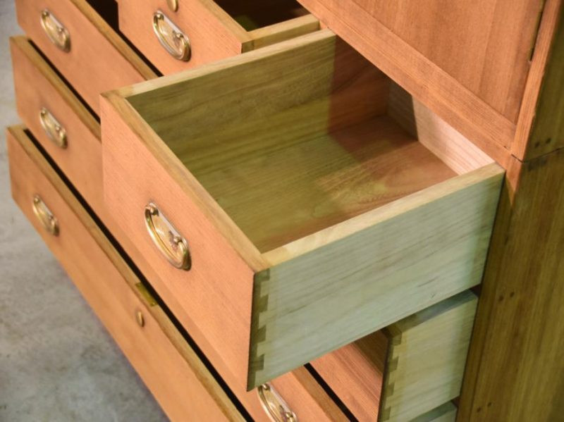 Solid Paulownia Wood Wedding Chest - Image 4