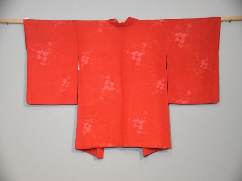 Red Silk Haori