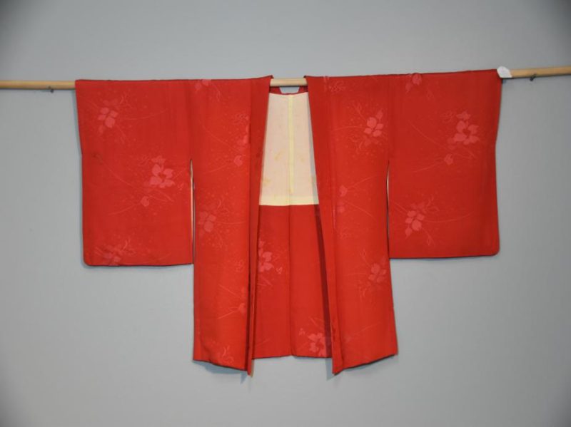 Red Silk Haori - Image 4