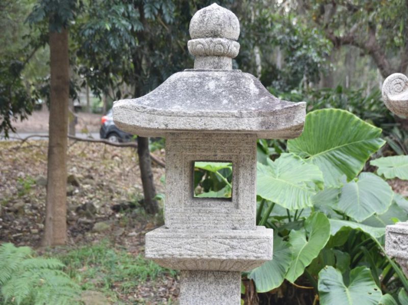 Japanese Granite Garden Lantern - Image 2