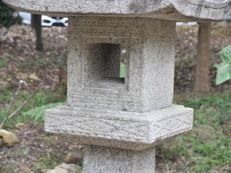 Japanese Granite Garden Lantern - Image 8