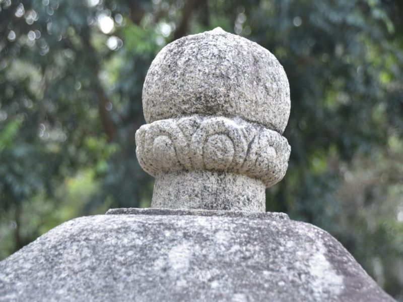 Japanese Granite Garden Lantern - Image 7