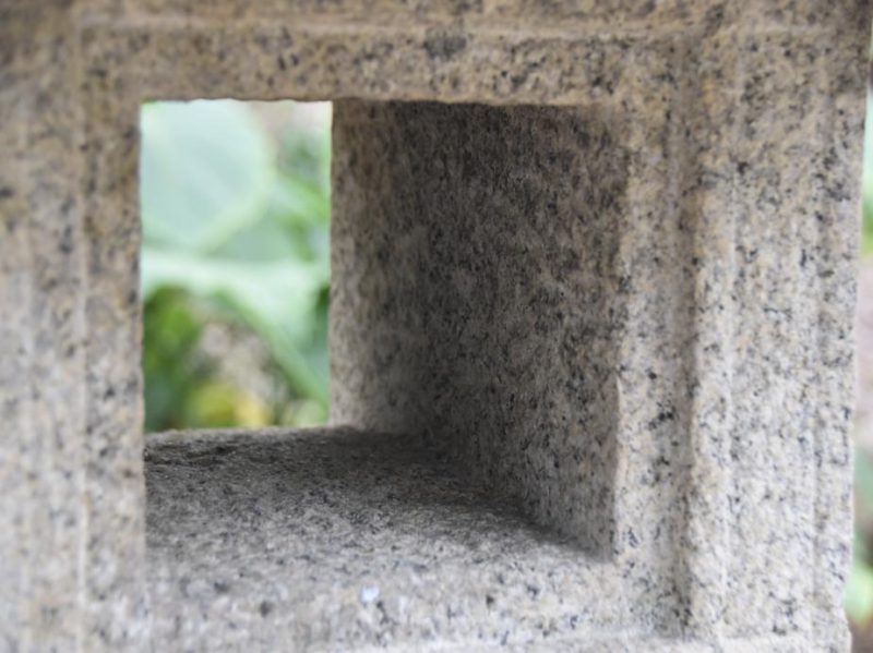 Japanese Granite Garden Lantern - Image 4