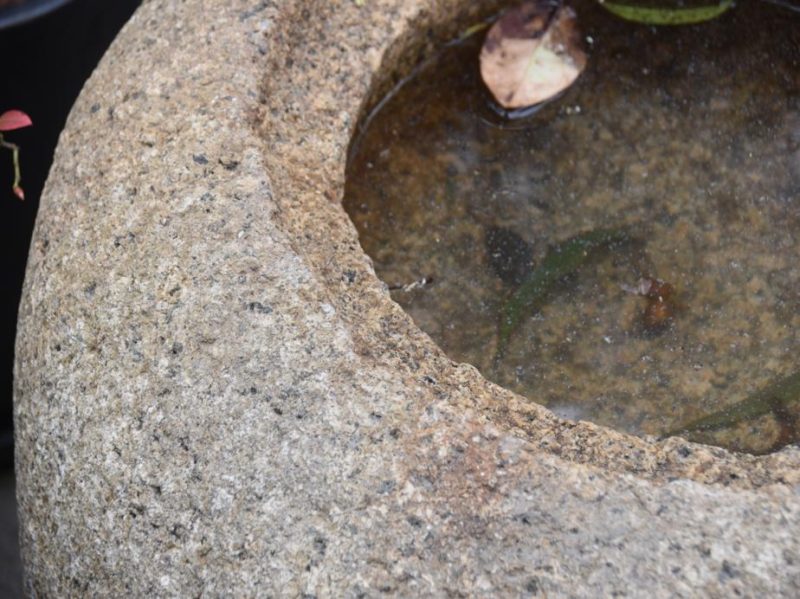 Japanese Granite Garden Basin - Image 6