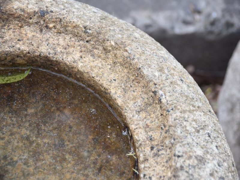 Japanese Granite Garden Basin - Image 5