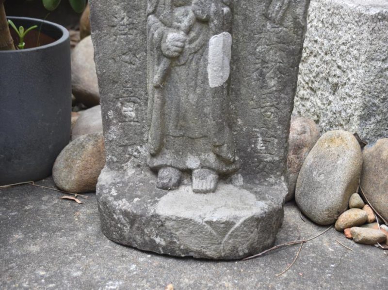 Japanese Antique Granite Jizo San - Image 6
