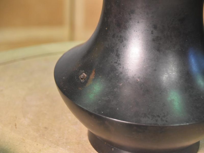 Japanese Bronze Temple Vase - Image 8