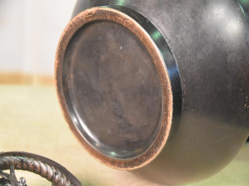 Japanese Bronze Temple Vase - Image 4