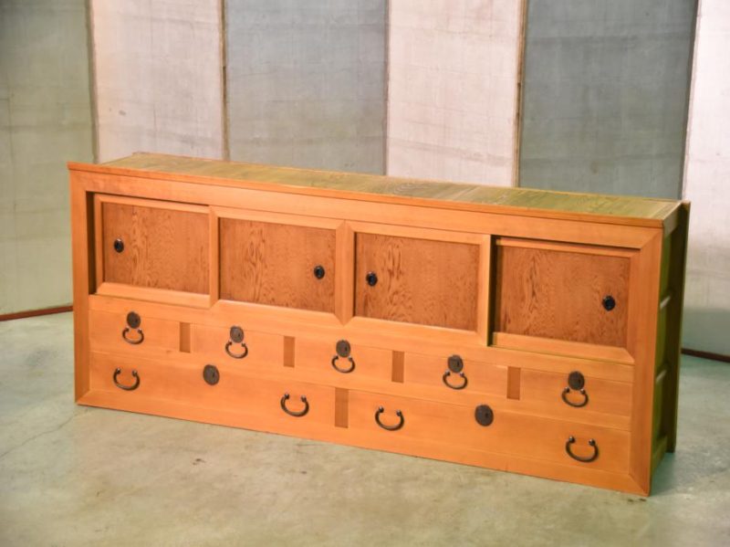 Japanese Antique Merchant Shop Chest from Kyoto - Image 19