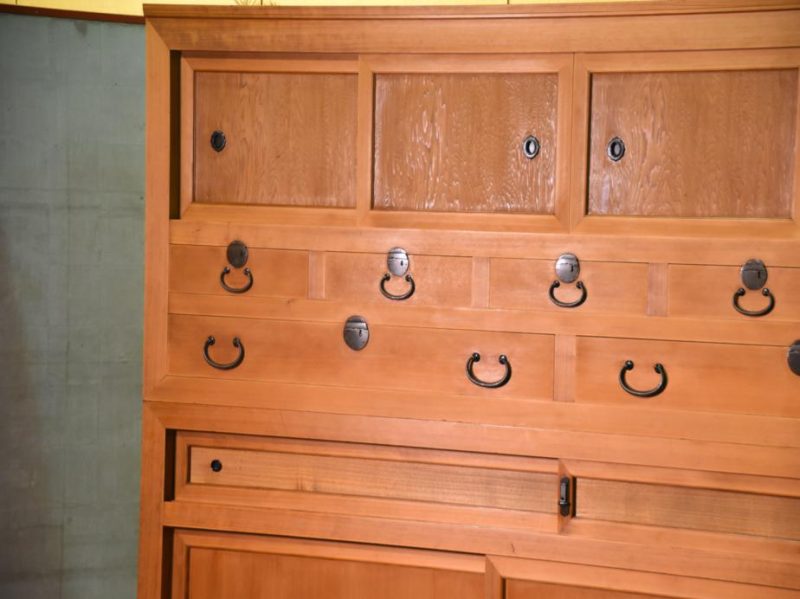 Japanese Antique Merchant Shop Chest from Kyoto - Image 2