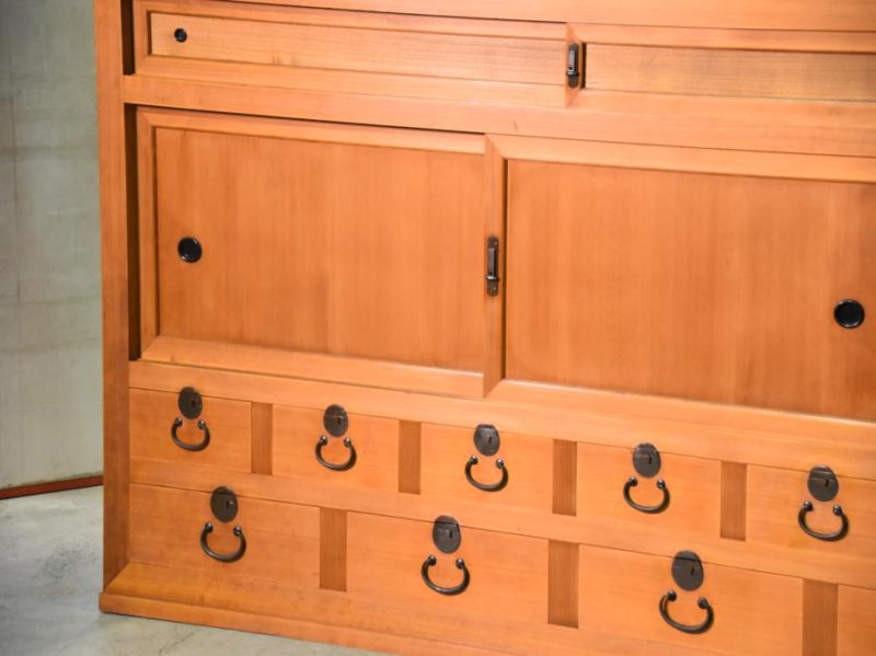 Japanese Antique Merchant Shop Chest from Kyoto - Image 16