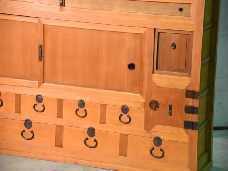 Japanese Antique Merchant Shop Chest from Kyoto - Image 15