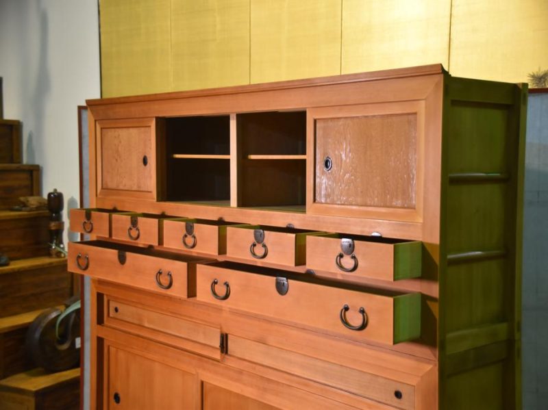 Japanese Antique Merchant Shop Chest from Kyoto - Image 14