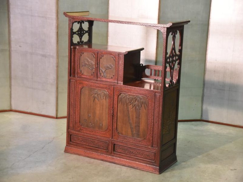 Japanese Kamakura Bori Sideboard