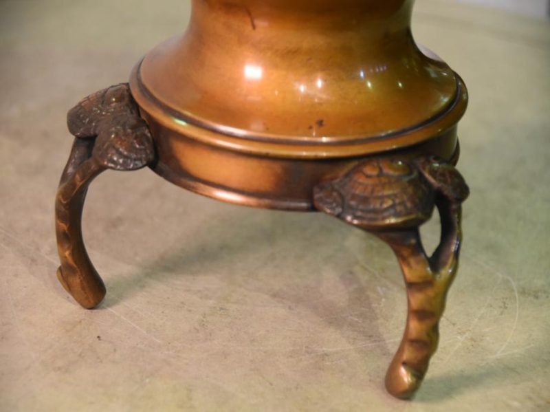 Ikenobu Bronze Vase - Image 6