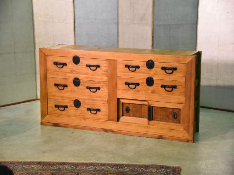 Japanese 5 Drawer Sideboard with Secret Compartment