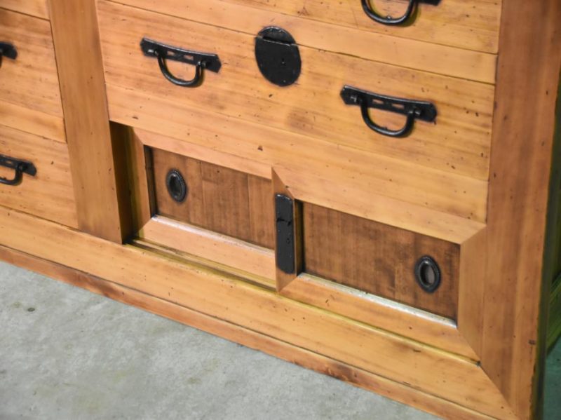 Japanese 5 Drawer Sideboard with Secret Compartment - Image 14