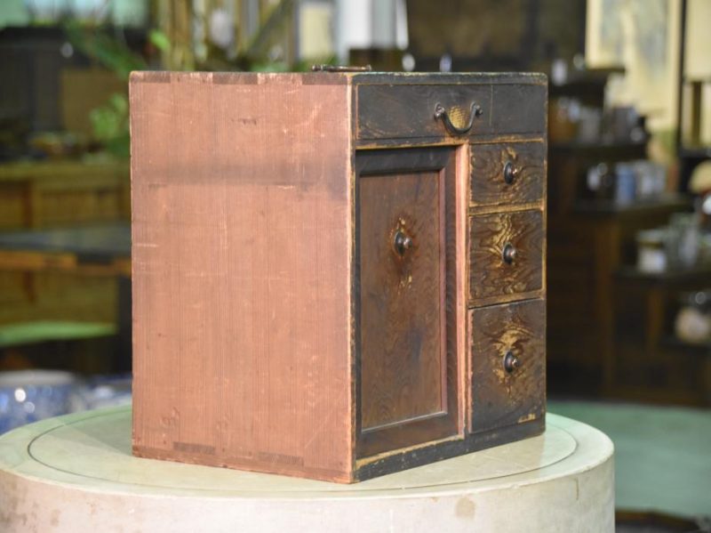 Drawered Japanese Wooden Box - Image 9