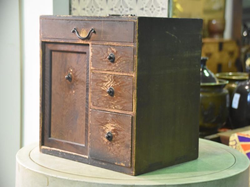 Drawered Japanese Wooden Box - Image 8