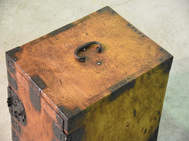 Funa Dansu Antique Japanese Merchants Ships Chest - Image 11