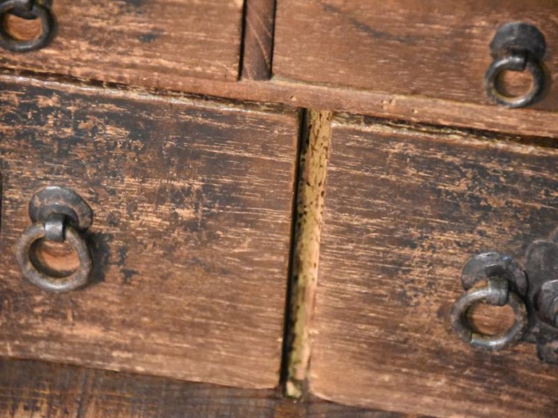 Funa Dansu Antique Japanese Merchants Ships Chest - Image 8