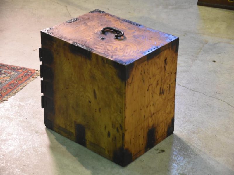 Funa Dansu Antique Japanese Merchants Ships Chest - Image 6