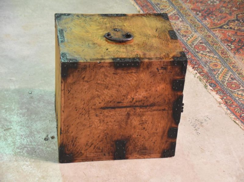Funa Dansu Antique Japanese Merchants Ships Chest - Image 5