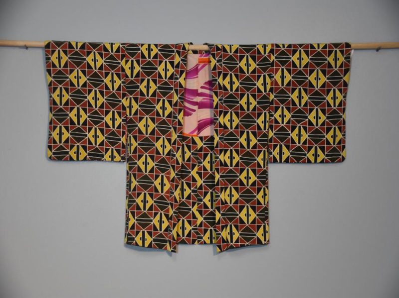 Japanese Geometrical Vintage Haori - Image 3