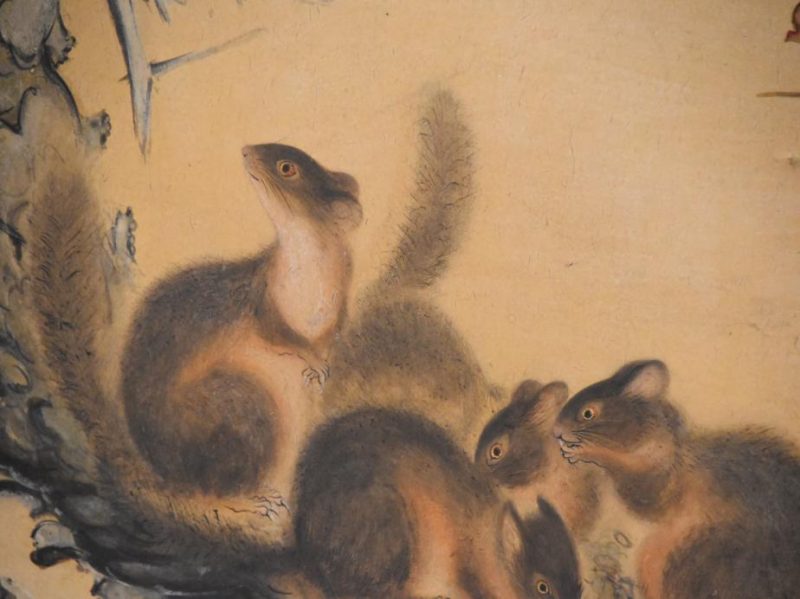 Squirrel and Pomegranate Painting - Image 10