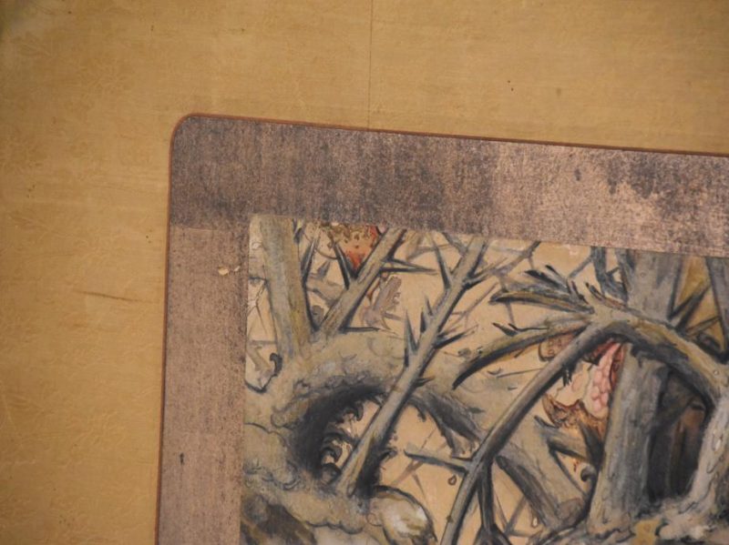 Squirrel and Pomegranate Painting - Image 7