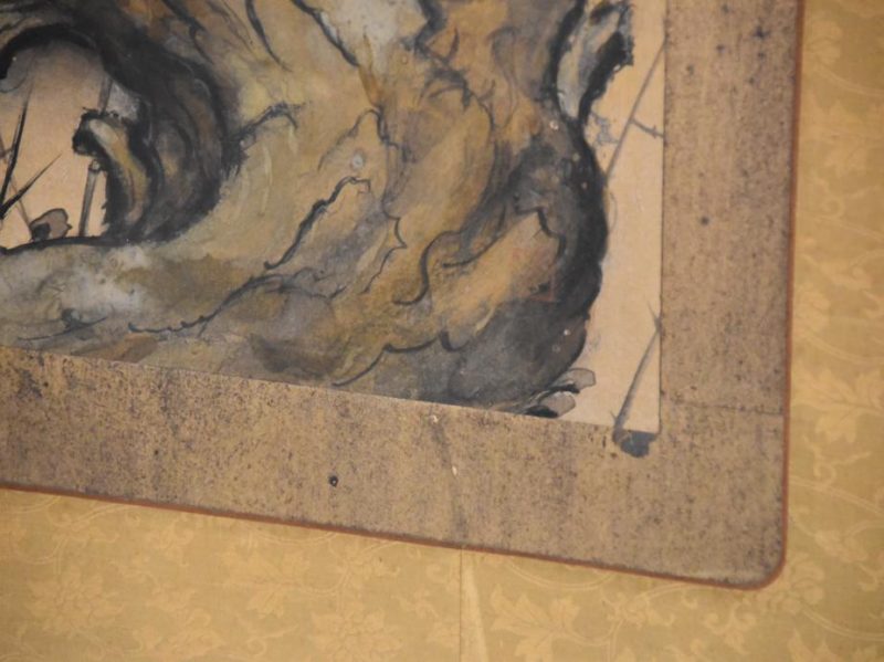 Squirrel and Pomegranate Painting - Image 6