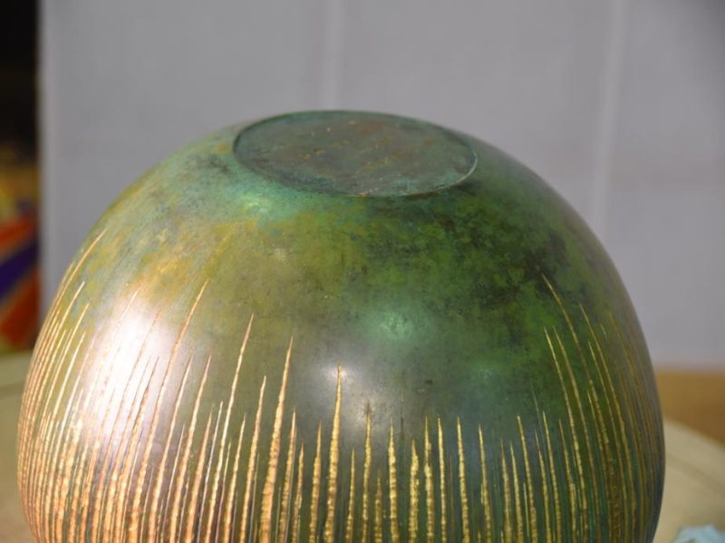 Japanese 1970's Bronze Vase - Image 4