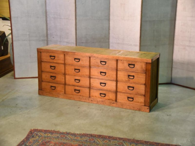 Antique Japanese Chest of Drawers Sideboard